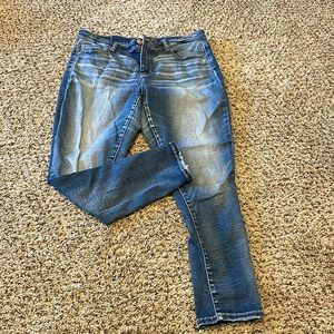 Bke gabby curvy fit high rise ankle skinny size 30